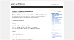 Desktop Screenshot of learnvietnamese.org