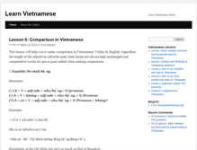Tablet Screenshot of learnvietnamese.org